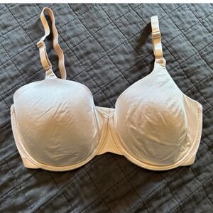 Natori Bra 32DD Beige T Shirt‎ Underwire Smooth Lightly Padded Everyday